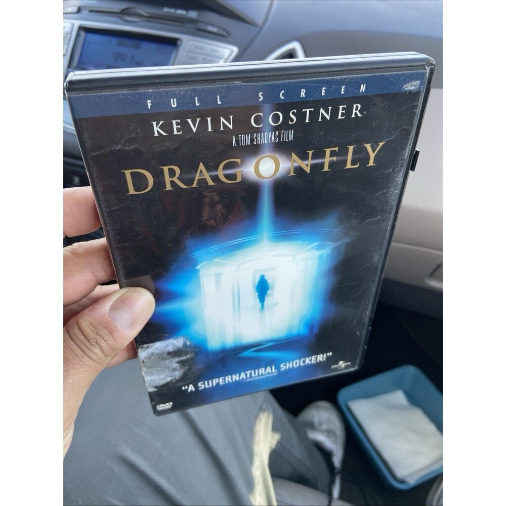 Dragonfly DVD Supernatural Thriller Starring Kevin Costner 2002 Vintage